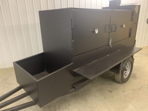 Vertical Smoker Grill Combo – Sling 'N' Steel Custom Smokers