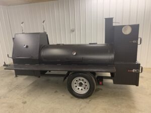 Vertical Smoker Grill Combo – Sling 'N' Steel Custom Smokers