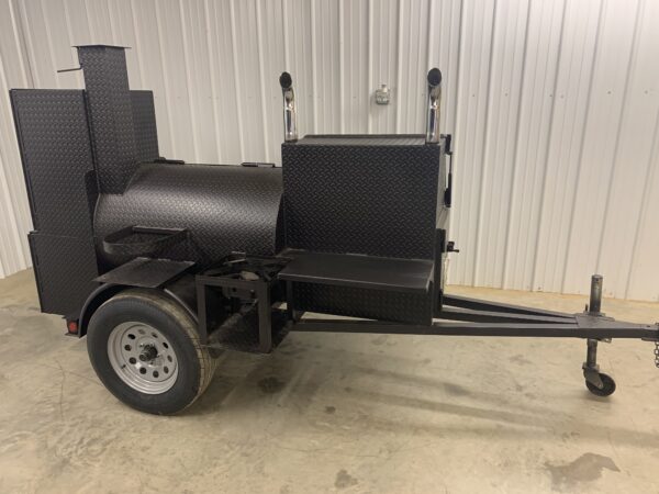 Vertical Smoker Grill Combo – Sling 'N' Steel Custom Smokers